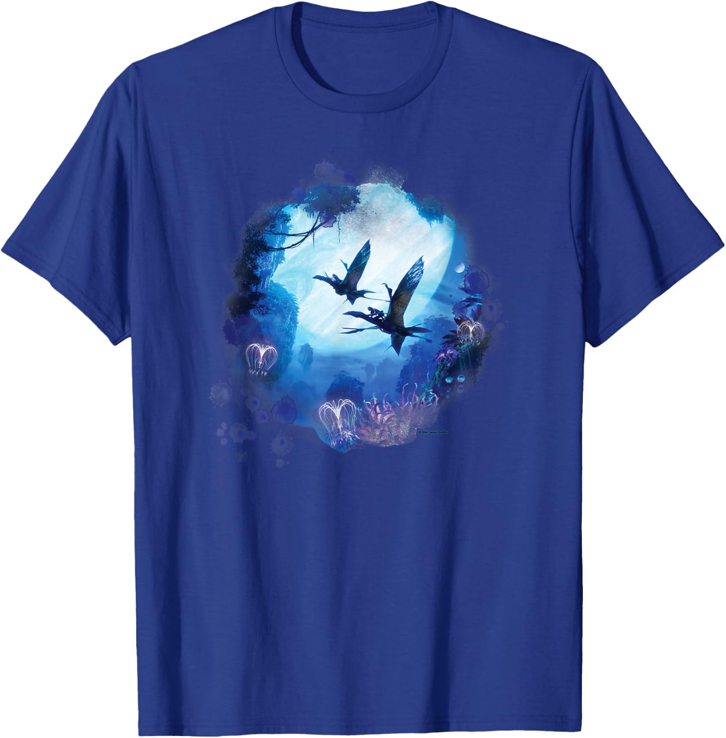Avatar: The Way of Water Banshee Na’vi Night Flight Small T-Shirt - T-Shirt | Royal