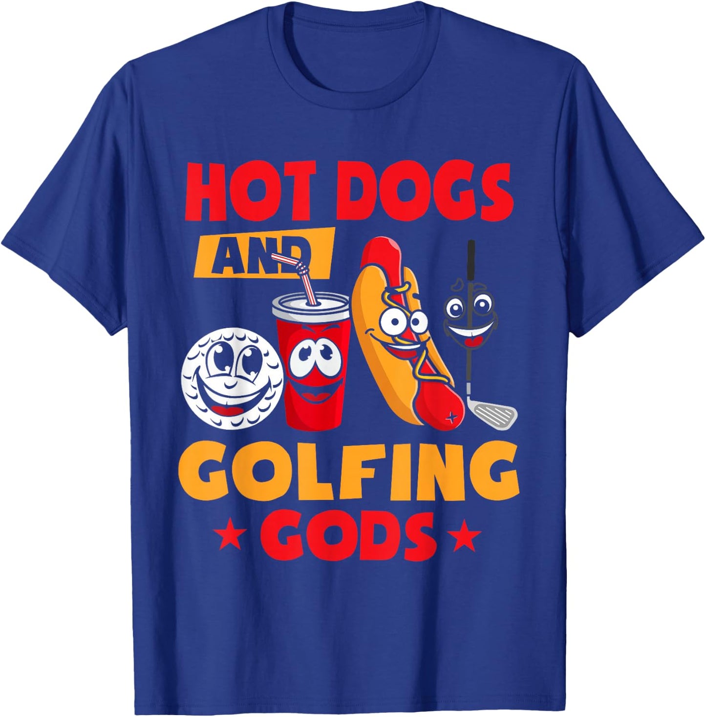 Funny Golf Shirts -Adults Black Small Golf T-Shirt - T-Shirt | Royal