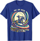 Retro Horse Rider Mounted Archery T-Shirt - T-Shirt | Royal
