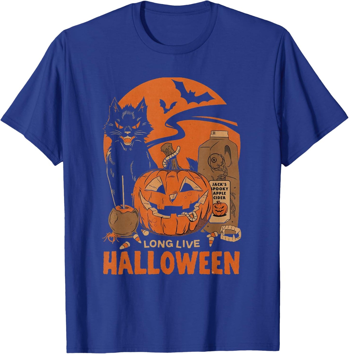 Long Live Halloween T-Shirt - T-Shirt | Royal