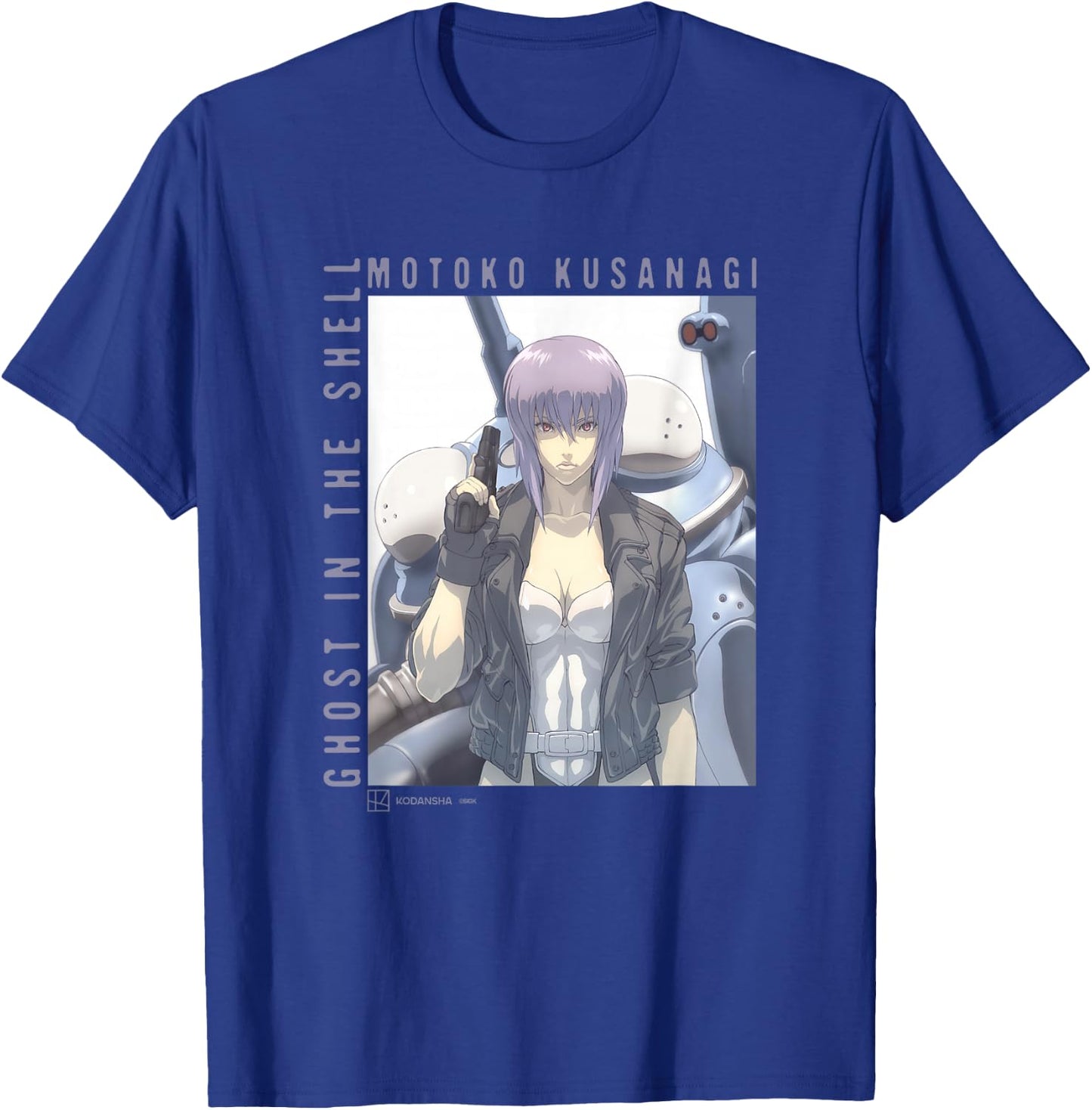 Ghost in The Shell: Stand Alone Complex Motoko Kusanagi Box T-Shirt - T-Shirt | Royal