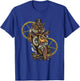 Steampunk Owl Art Bird Lovers T-Shirt - T-Shirt | Royal