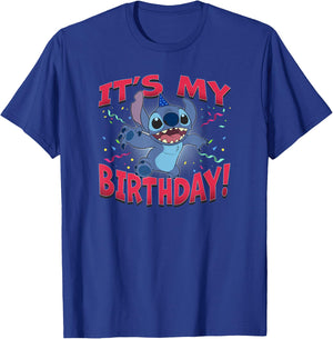 Disney Lilo & Stitch It's My Birthday! T-Shirt - T-Shirt | Royal
