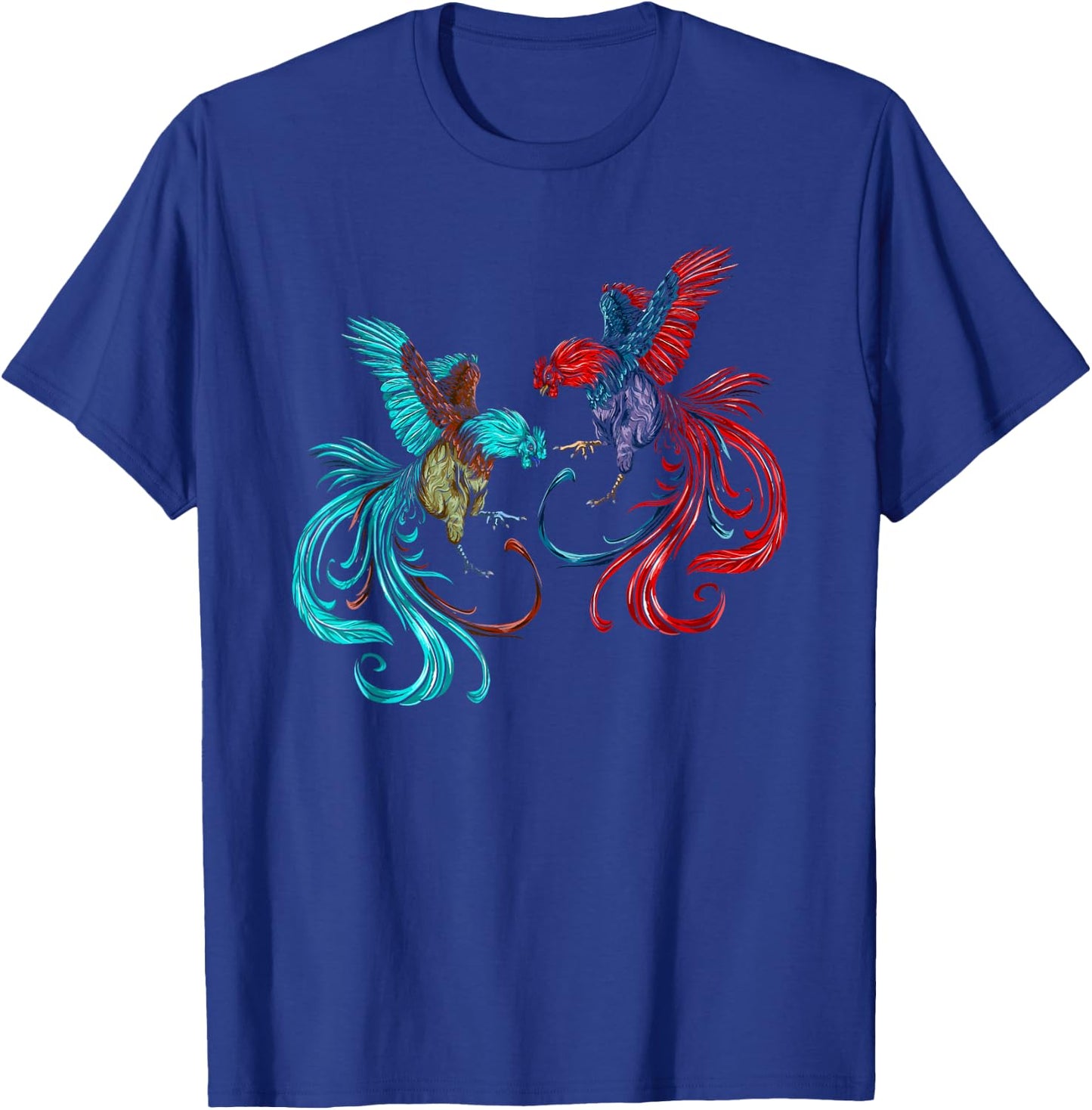 Peleas De Gallos Cockfighter Game Fowl Cockfighting Rooster T-Shirt - T-Shirt | Royal