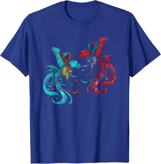 Peleas De Gallos Cockfighter Game Fowl Cockfighting Rooster T-Shirt - T-Shirt | Royal