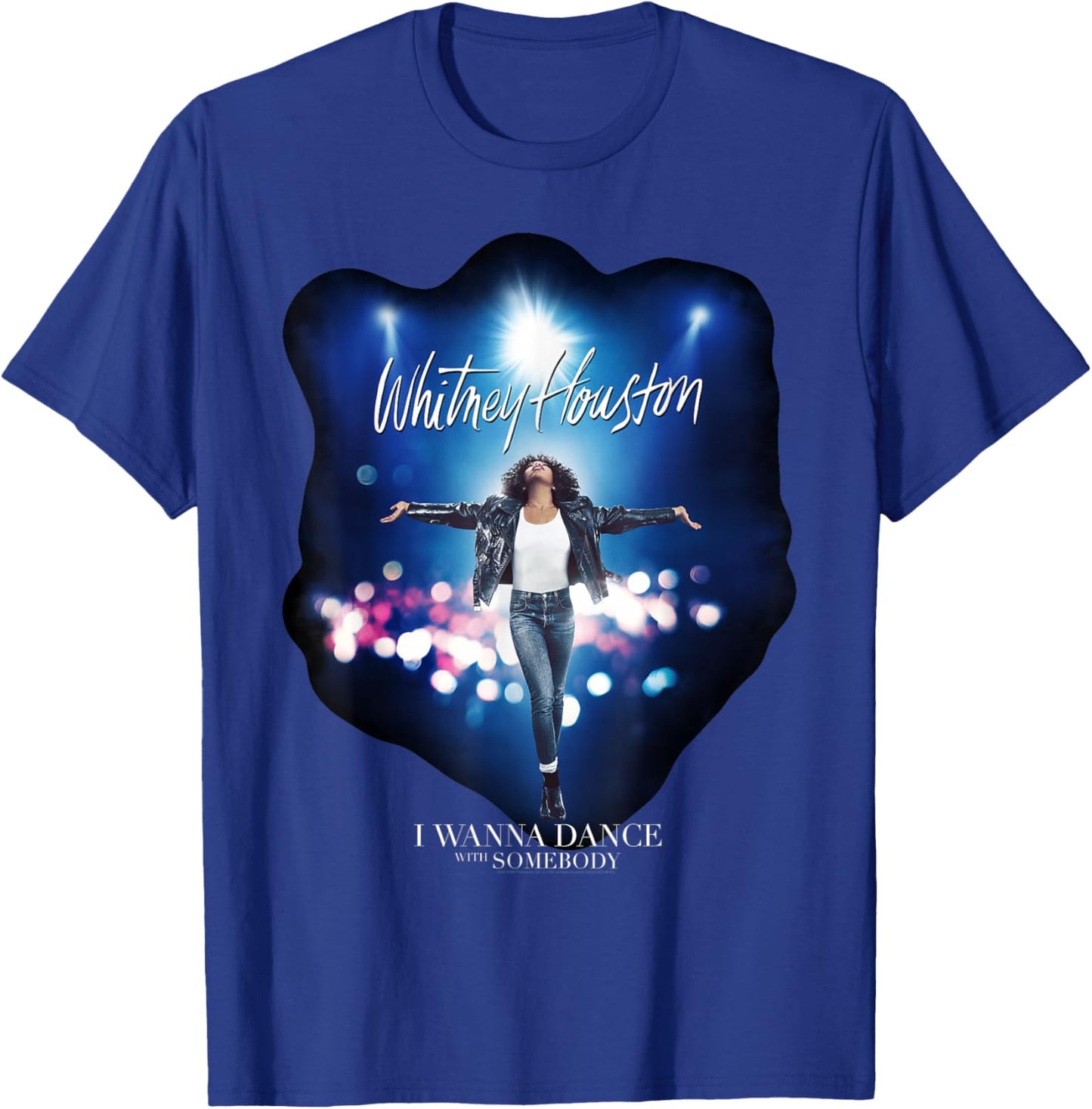 Whitney Houston I Wanna Dance With Somebody T-Shirt - T-Shirt | Royal