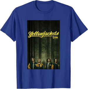 Yellowjackets Character Poster T-Shirt - T-Shirt | Royal