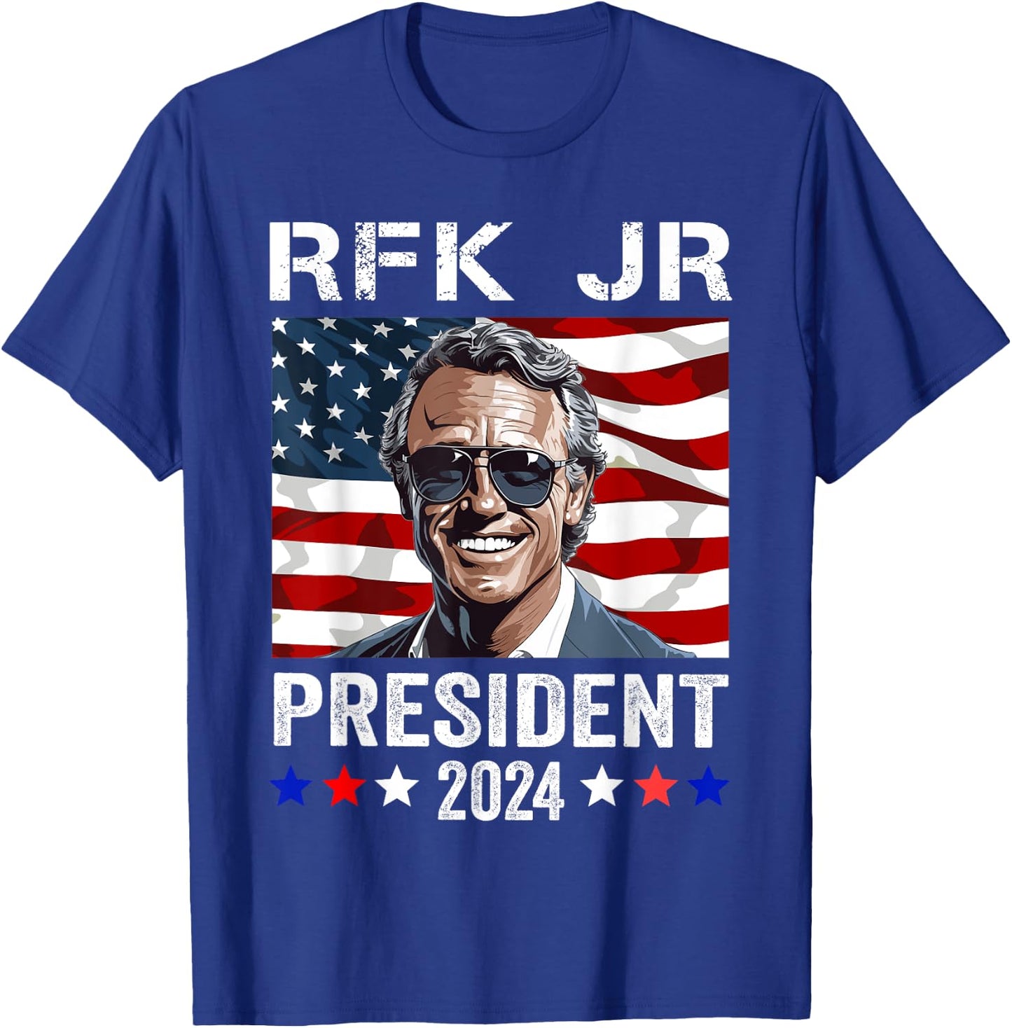 RFK JR For President 2024 Robert Kennedy Jr 24 T-Shirt - T-Shirt | Royal