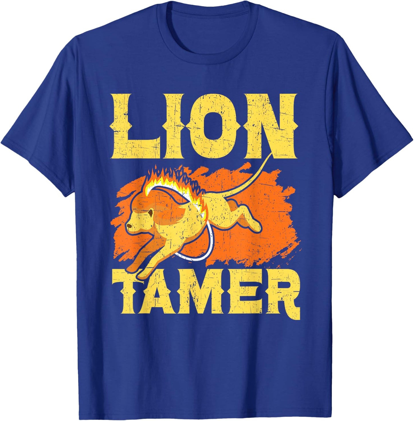 Lion Tamer Circus Staff Costume Carnival Theme Party T-Shirt - T-Shirt | Royal