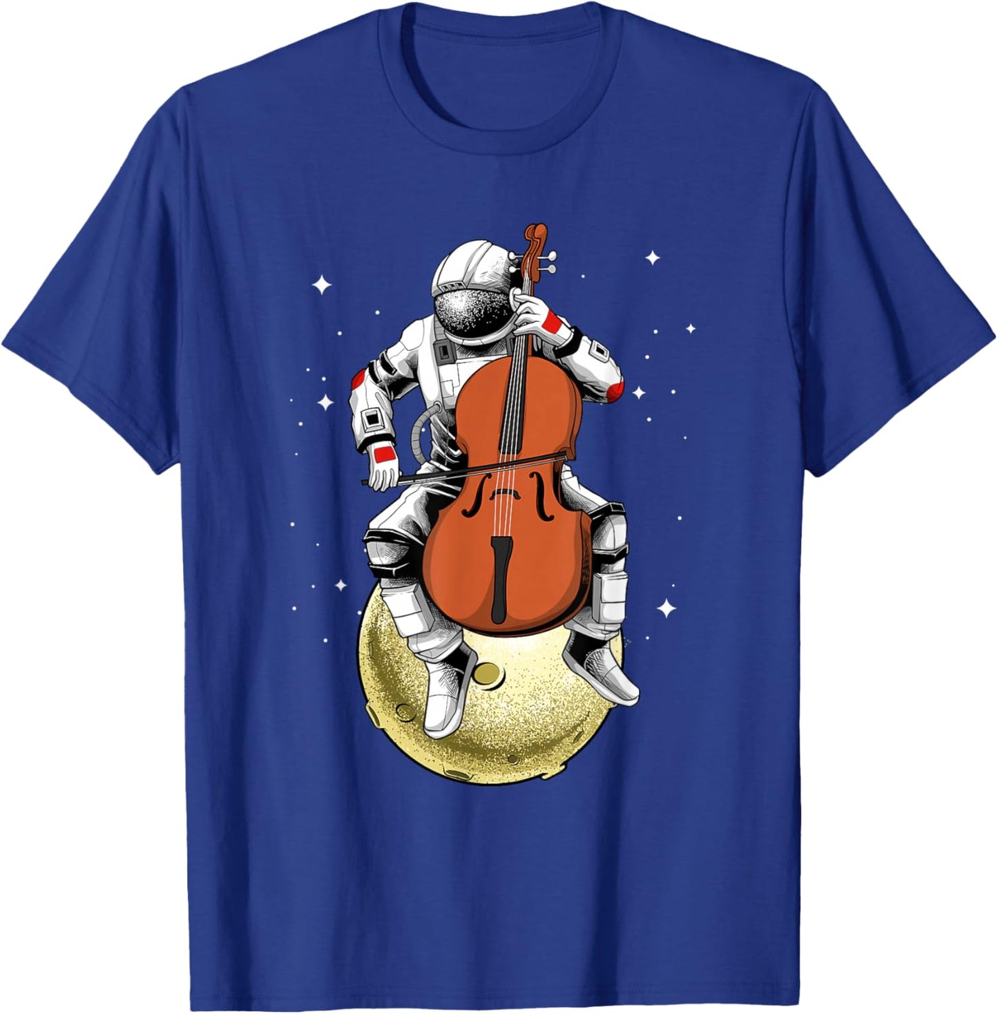 Cool Cello Design Women Music Cello Player Cellist T-Shirt - T-Shirt | Royal