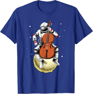 Cool Cello Design Women Music Cello Player Cellist T-Shirt - T-Shirt | Royal