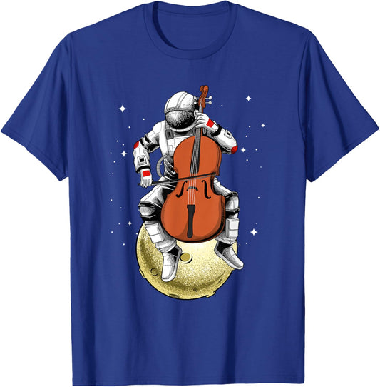 Cool Cello Design Women Music Cello Player Cellist T-Shirt - T-Shirt | Royal