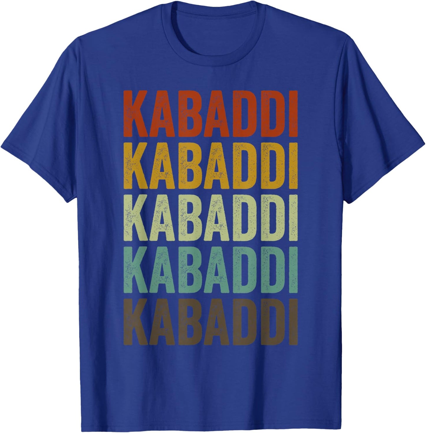 Kabaddi Sports Retro T-Shirt - T-Shirt | Royal