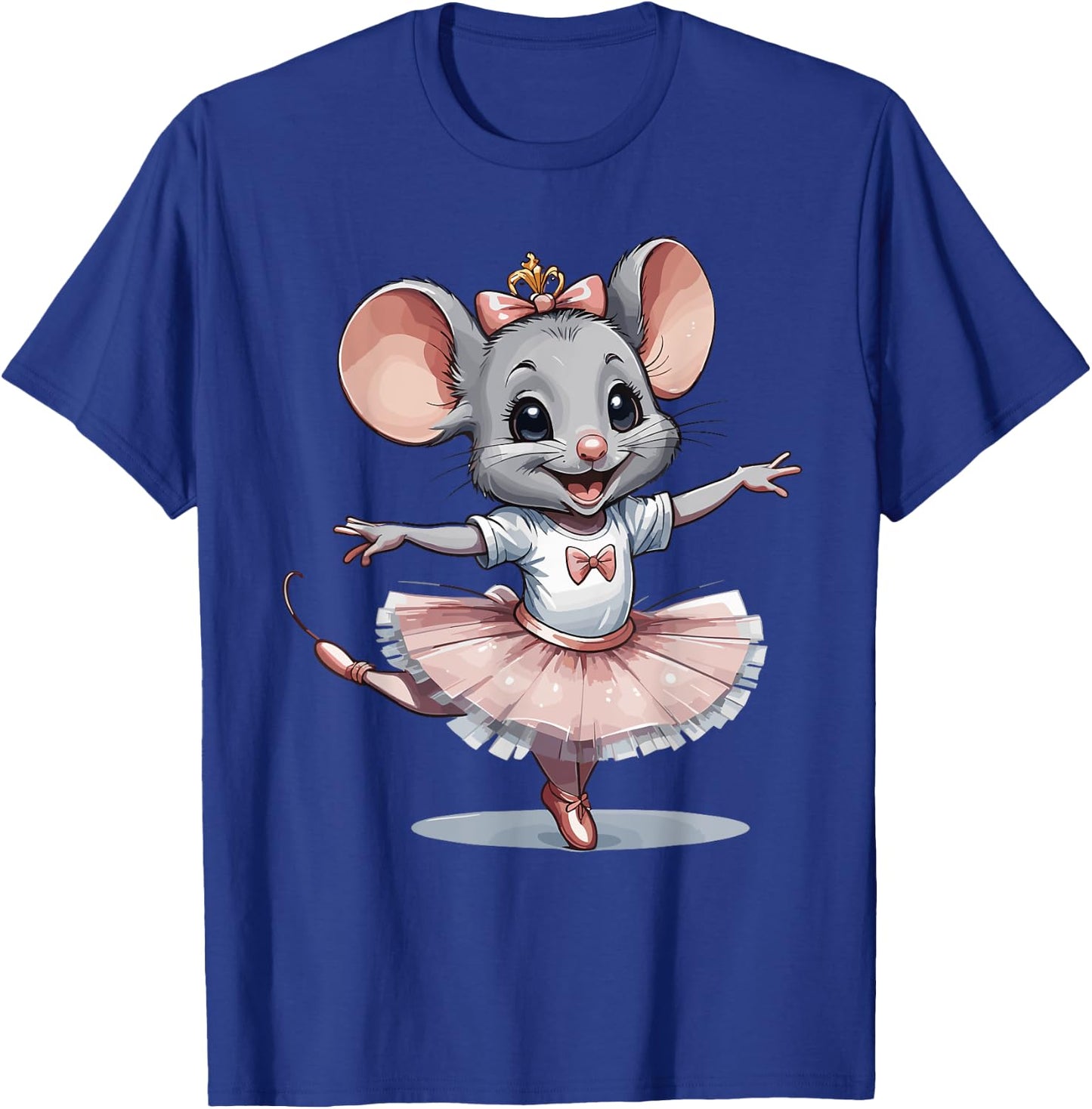 Cute Unique & Modern Mouse Ballet & Ballerina T-Shirt - T-Shirt | Royal