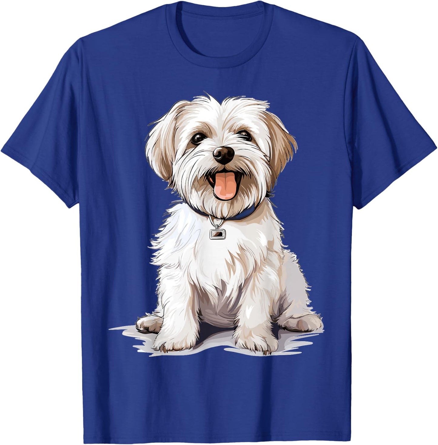 Morkie Dog Breed Pet Cute Graphic T-Shirt - T-Shirt | Royal