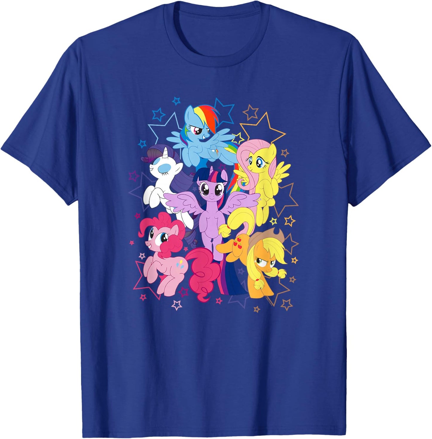 My Little Pony: Friendship is Magic Starry Group Shot T-Shirt - T-Shirt | Royal