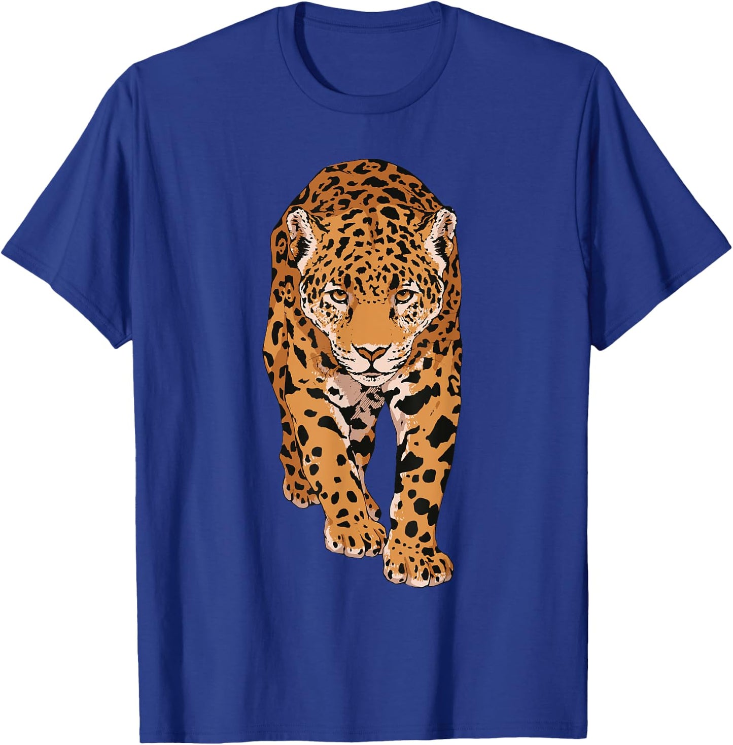 Wild Jaguar Jungle Nature for Cat Lover T-Shirt - T-Shirt | Royal