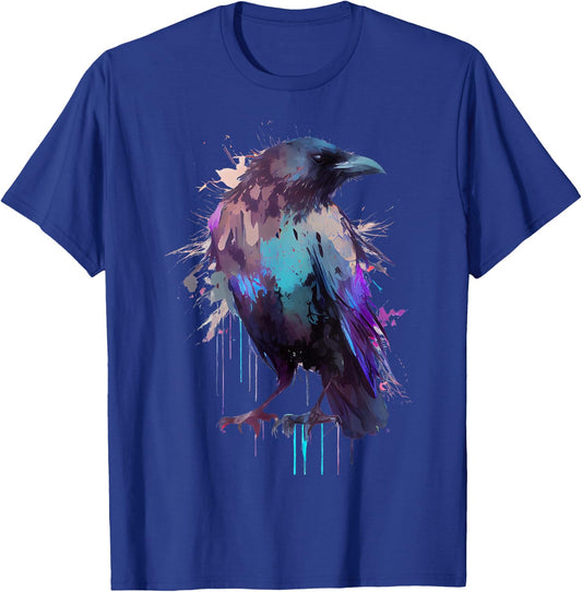 Raven colorful T-Shirt - T-Shirt | Royal
