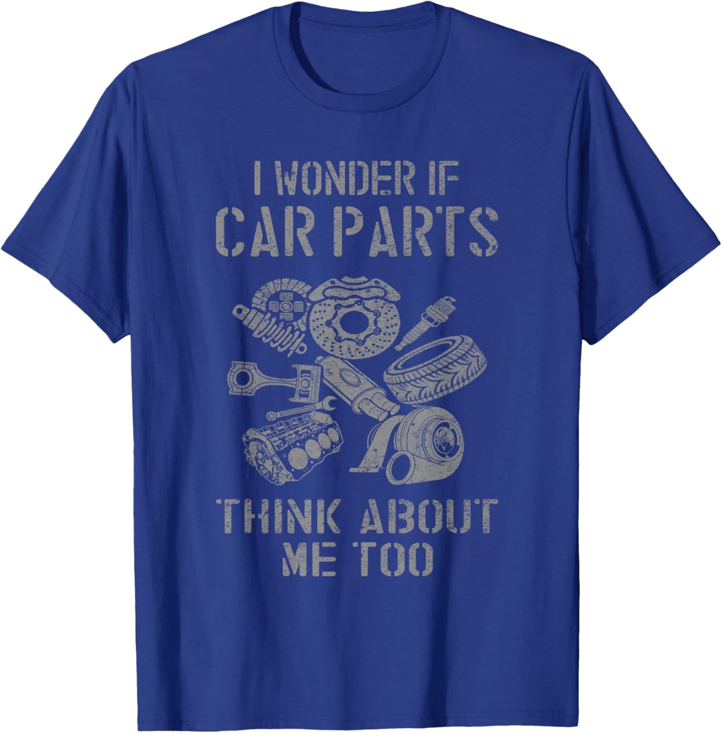 Car mechanic Funny car parts T-Shirt - T-Shirt | Royal