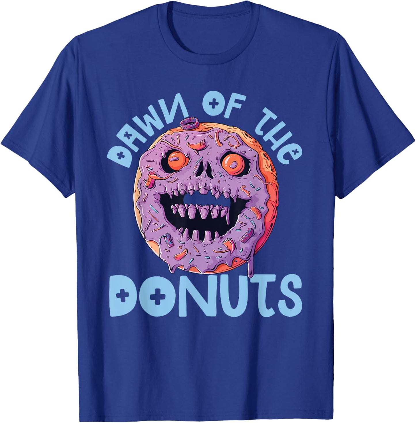 Donut Halloween Costume Doughnut Lover Spooky Trick Or Treat T-Shirt - T-Shirt | Royal