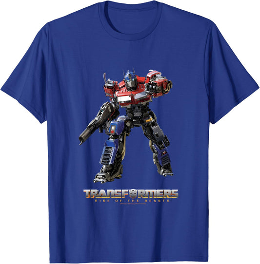 Transformers: Rise of the Beasts Optimus Prime Full Body T-Shirt - T-Shirt | Royal