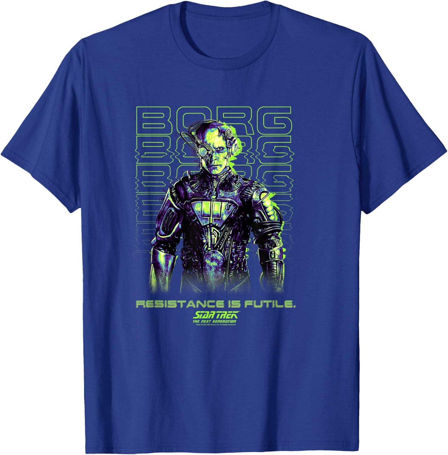 Star Trek: The Next Generation Resistance is Futile Borg T-Shirt - T-Shirt | Royal