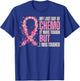 My Last Day of Chemo It Was Tough - Breast Cancer Awareness T-Shirt - T-Shirt | Royal