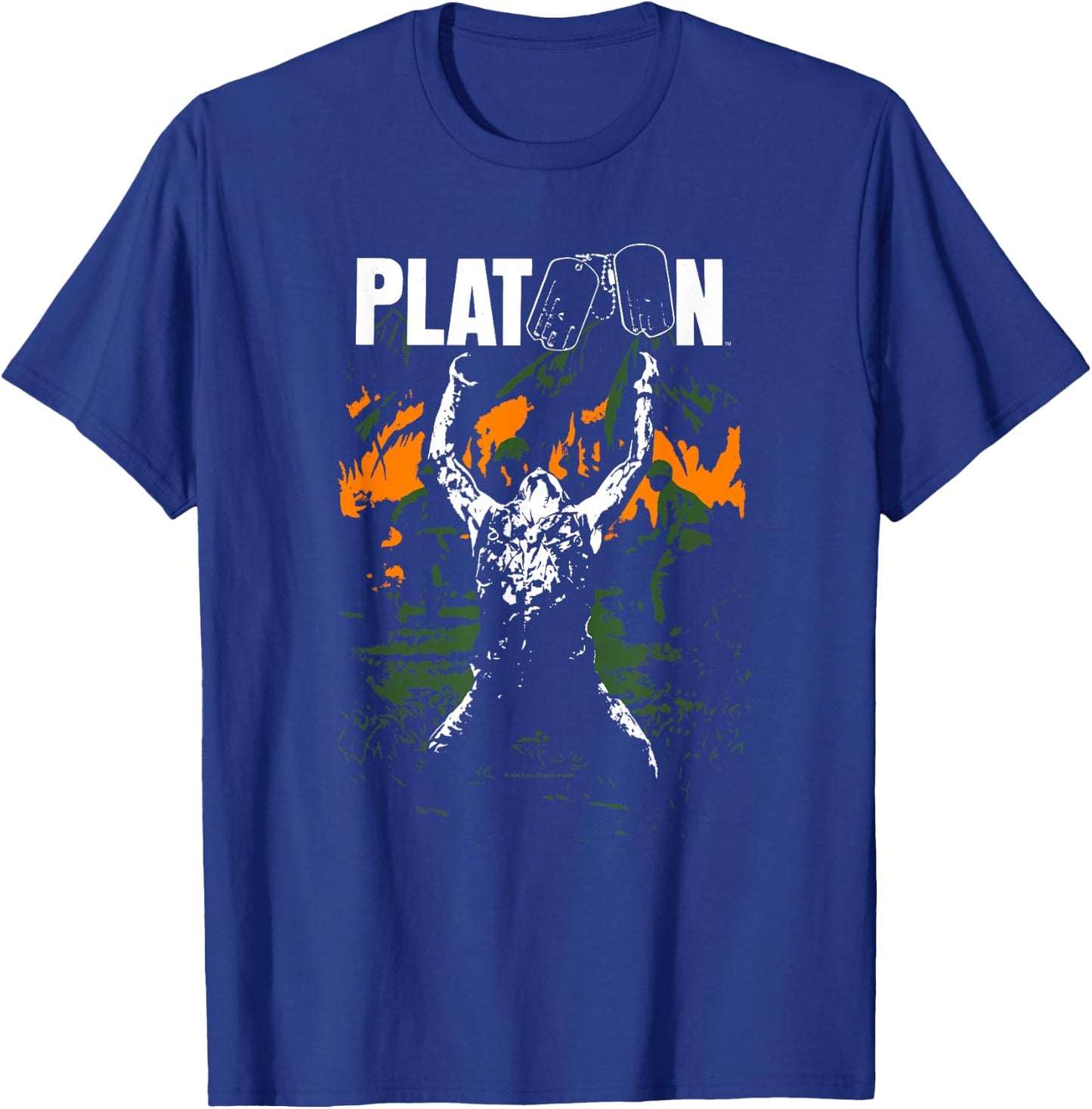 Platoon Graphic T-Shirt - T-Shirt | Royal