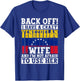 Funny Venezuelan Husband Apparel Venezuela Flag Roots T-Shirt - T-Shirt | Royal