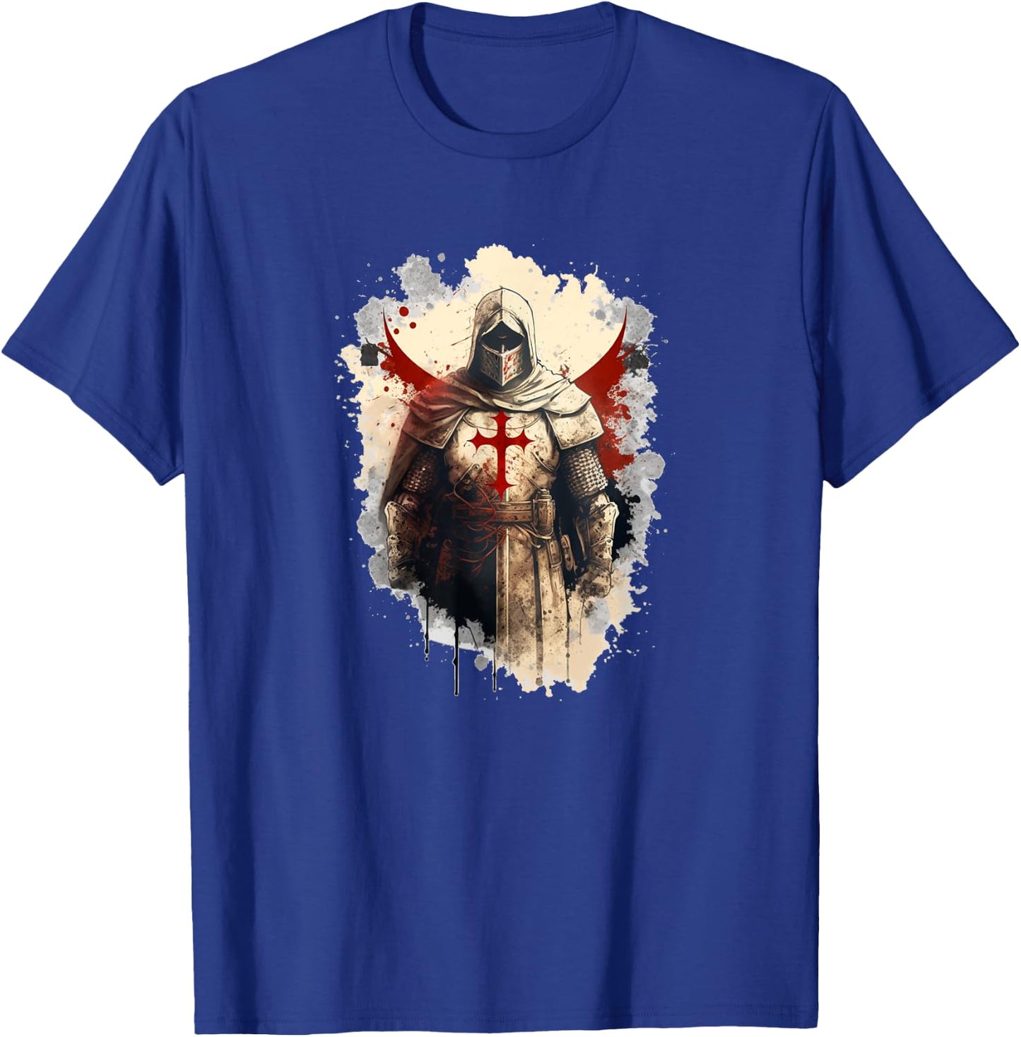 Medieval Templar Knights Christians T-Shirt - T-Shirt | Royal