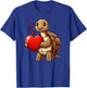 Sulcata Tortoise Turtle Valentines Heart Lover Funny Boys T-Shirt - T-Shirt | Royal