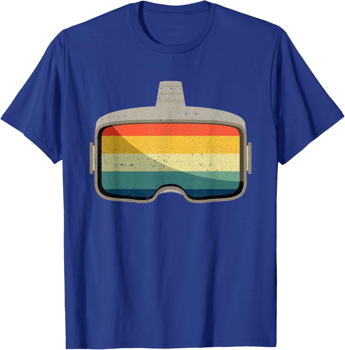 Cool Virtual Reality Art Boys Kids VR Goggles Gaming T-Shirt - T-Shirt | Royal