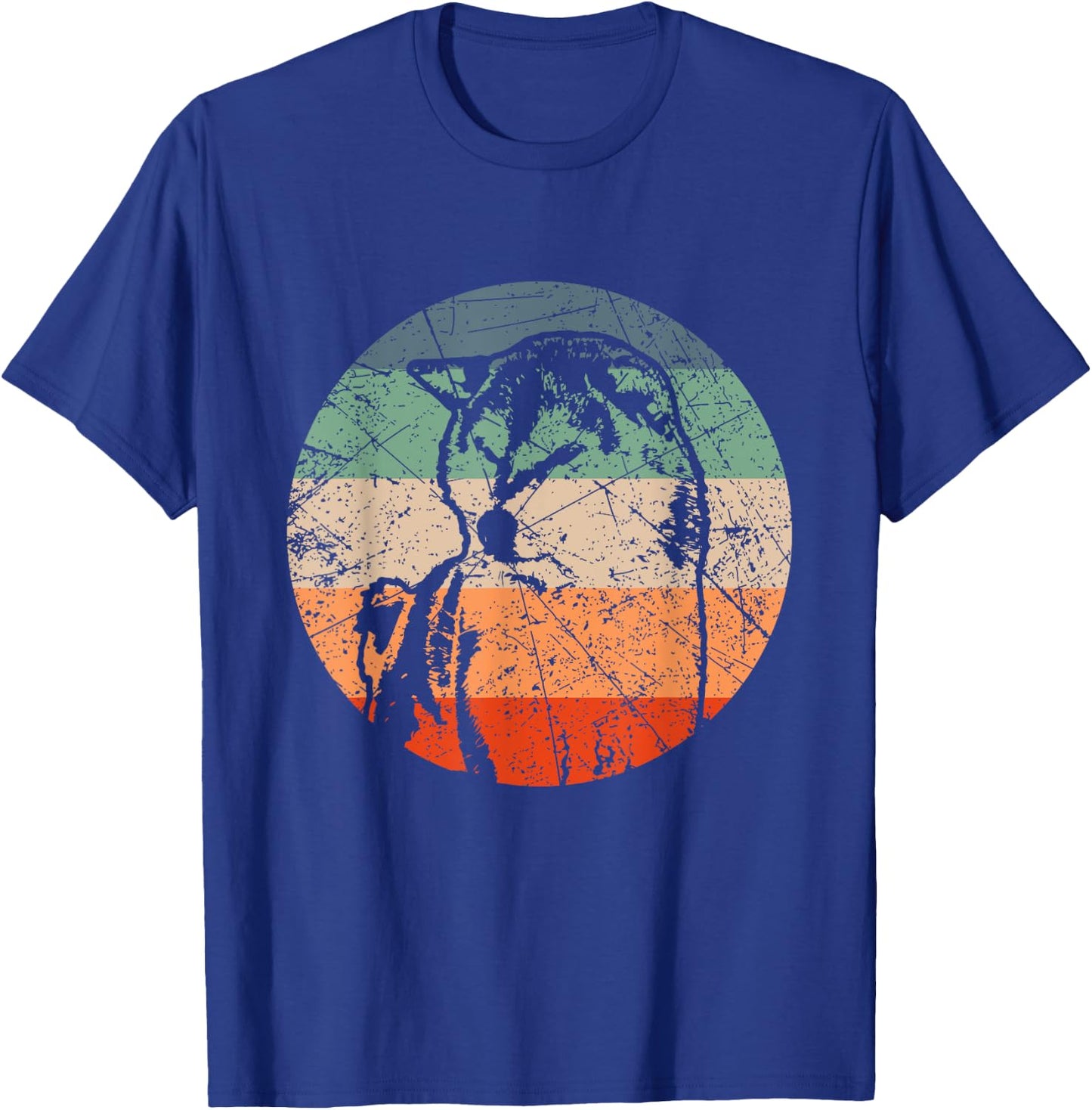 Retro Dog Silhouette - Vintage Shiba Inu Women T-Shirt - T-Shirt | Royal