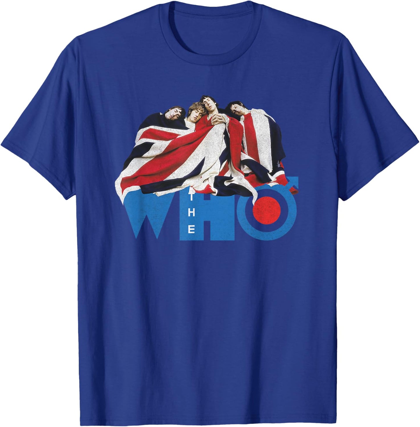 Official The Who Flag T-Shirt - T-Shirt | Royal
