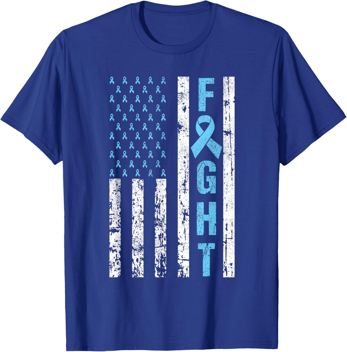Prostata Cancer Awareness American Flag USA Team September Kids Men T-Shirt - T-Shirt | Royal