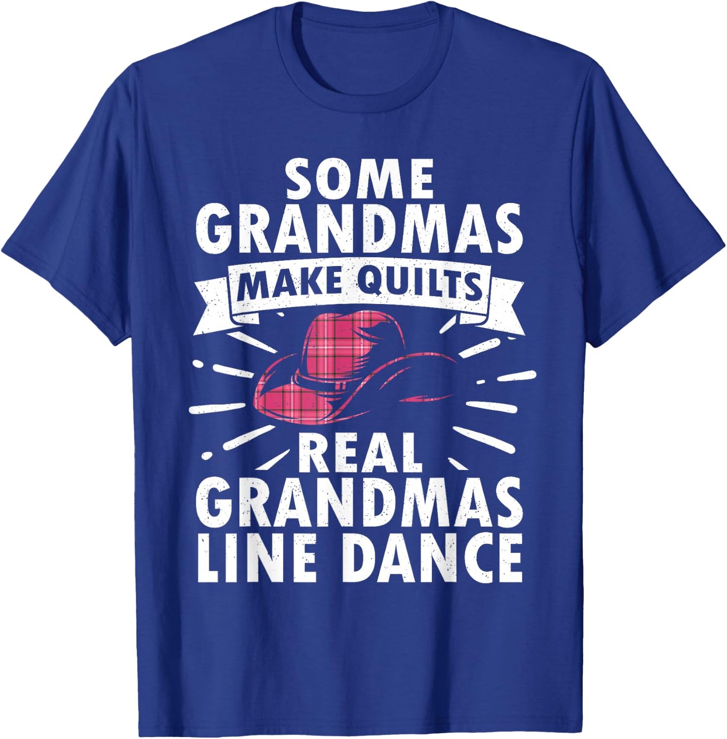 Line Dancing Art Mom Grandma Line Dance Teacher T-Shirt - T-Shirt | Royal