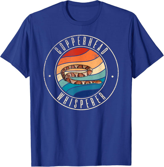 Copperhead Snake Whisperer T-Shirt - T-Shirt | Royal