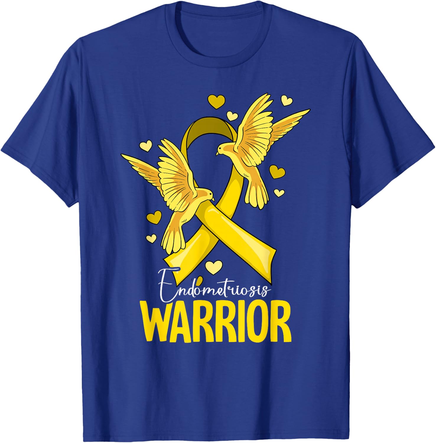 Warrior Endometriosis Awareness T-Shirt - T-Shirt | Royal