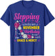 Stepping Into November Birthday With Gods Grace And Mercy T-Shirt - T-Shirt | Royal