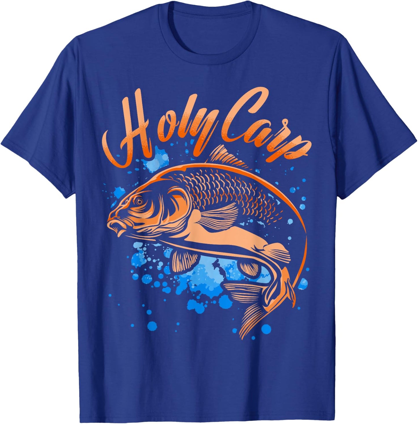 Holy Carp fishers fisherman T-Shirt - T-Shirt | Royal