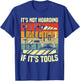 Funny Woodworker Art Carpenter Wood Working Tools T-Shirt - T-Shirt | Royal