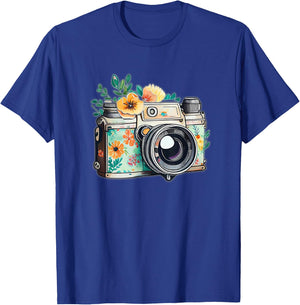 Photography men, Camera girls, Photographer girls kids T-Shirt - T-Shirt | Royal