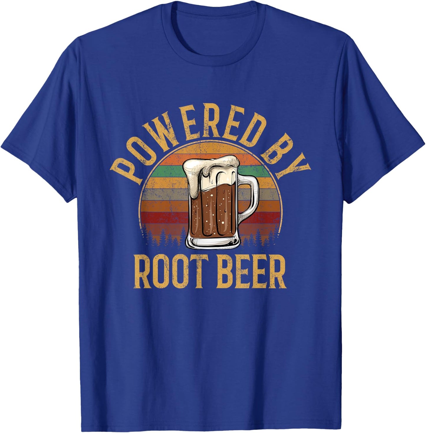Powered by root beer, root beer T-Shirt - T-Shirt | Royal