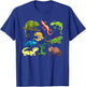 Lizards Collage Reptile Types Of Lizards Cool Lizards Lover T-Shirt - T-Shirt | Royal