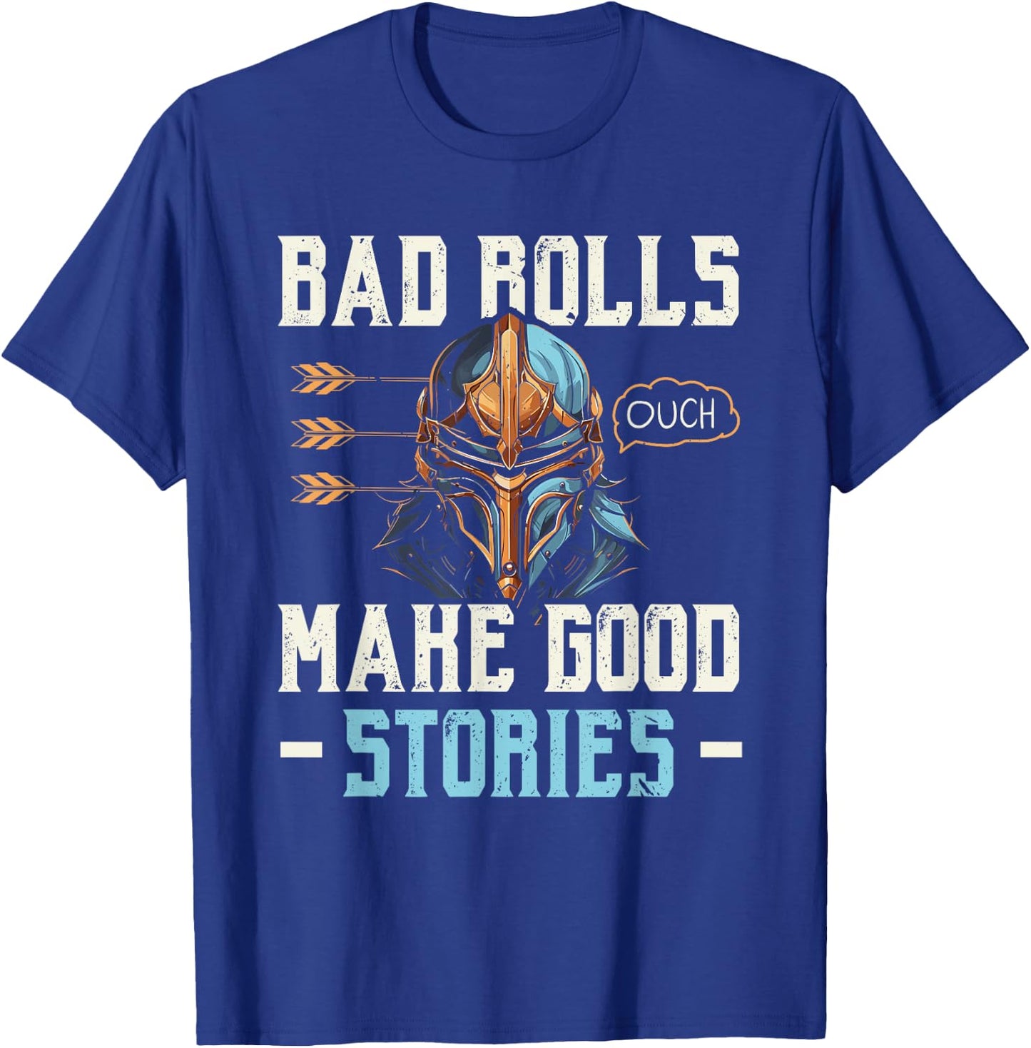 RPG Gaming Role Playing D20 Tabletop Games Funny RPG Gamer T-Shirt - T-Shirt | Royal
