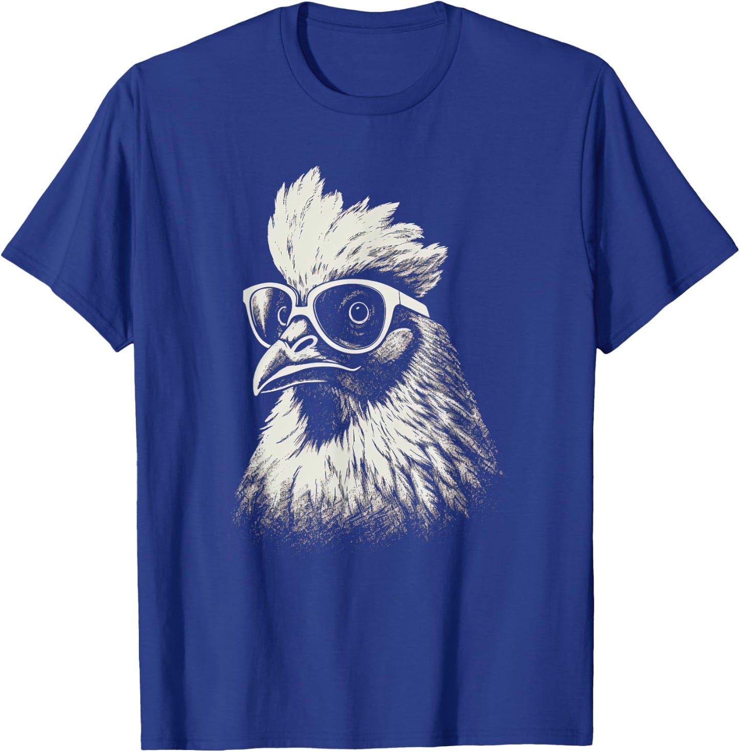 Funny Chicken cool Graffiti Urban art street T-Shirt - T-Shirt | Royal