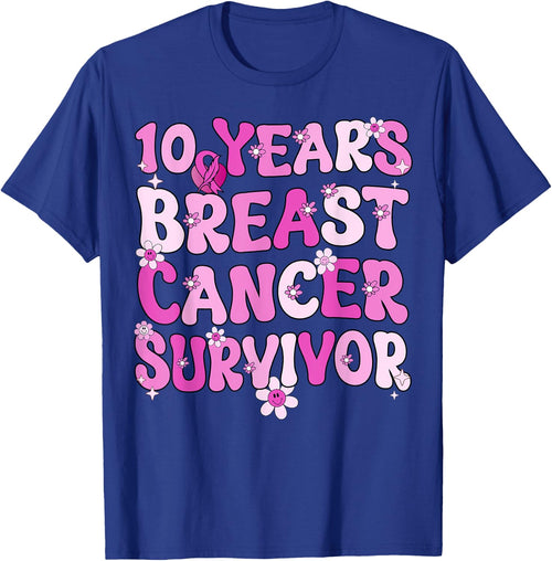 10 Years Breast Cancer Survivor Breast Cancer Awareness