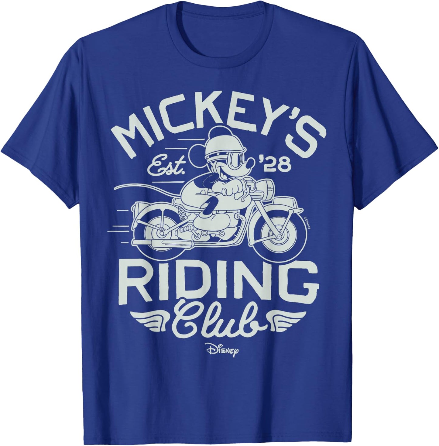 Disney - Mickey's Riding Club T-Shirt - T-Shirt | Royal