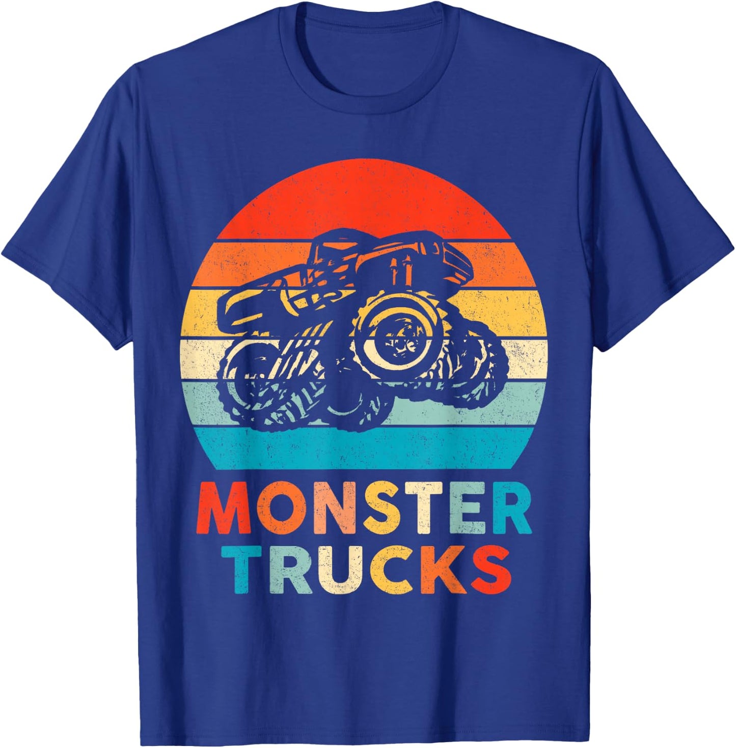 Monster Truck for Toddlers Youth & Adults T-Shirt - T-Shirt | Royal