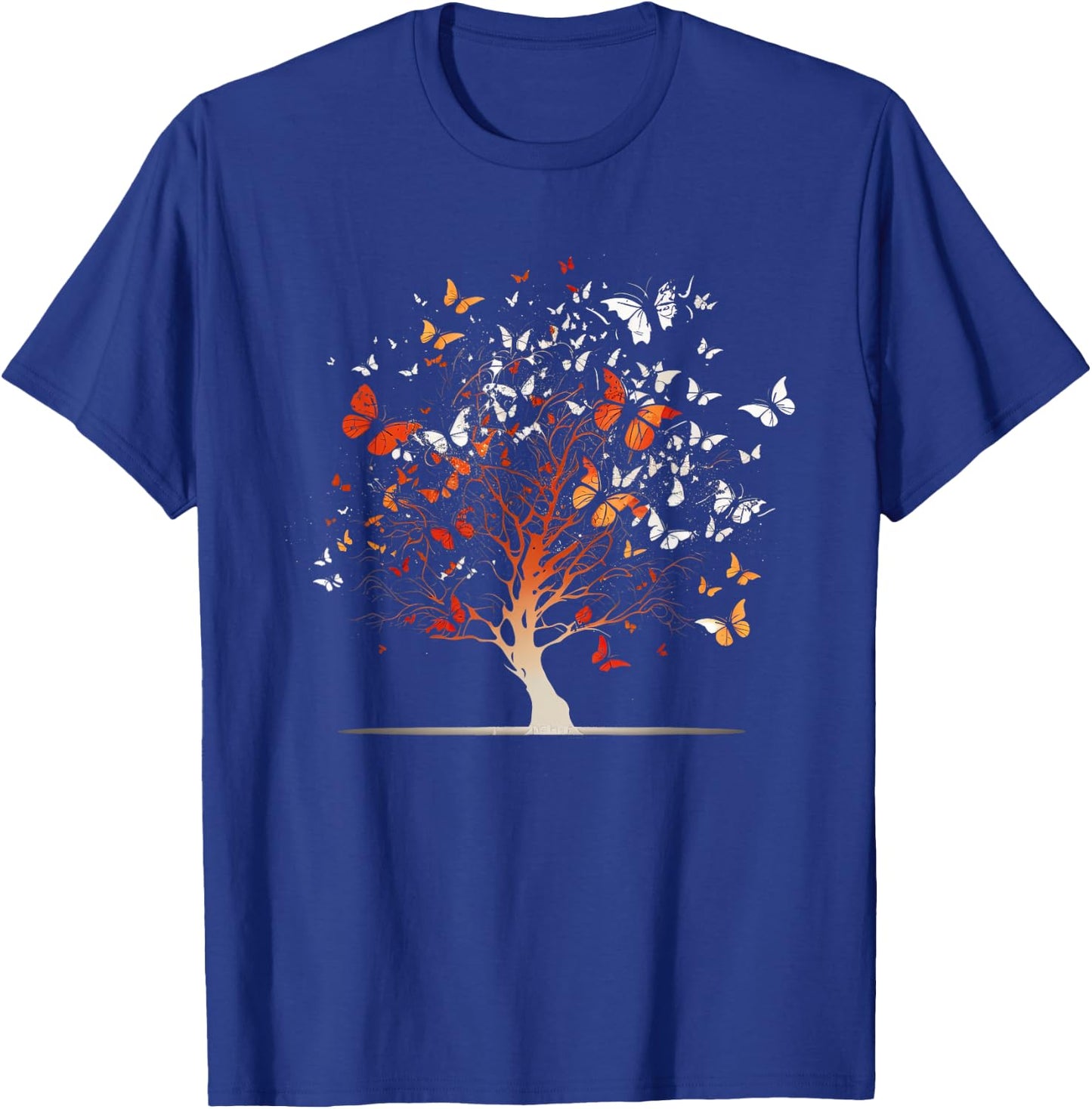 Butterfly Tree funny butterfly T-Shirt - T-Shirt | Royal